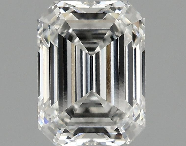 1.06 Carat Emerald Shaped Excellent Cut VVS2 IGI Certified Lab Grown Diamond