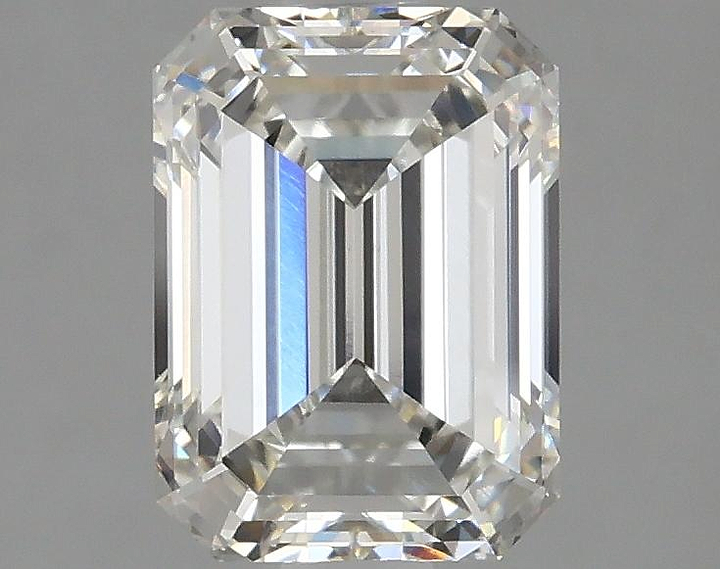2.07 Carat Emerald Shaped Excellent Cut VVS2 IGI Certified Lab Grown Diamond