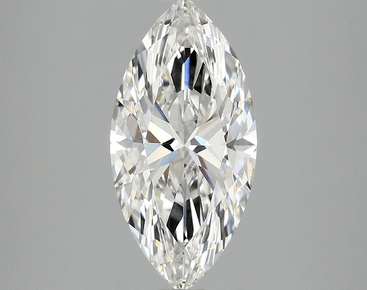 1.98 Carat Marquise Shaped Ideal Cut VS1 IGI Certified Lab Grown Diamond