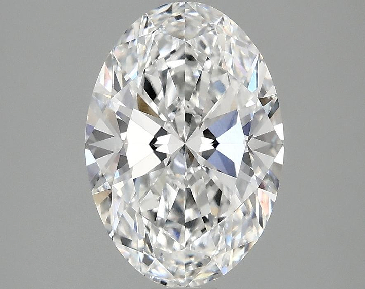 1.9 Carat Oval Shaped Ideal Cut VVS2 IGI Certified Lab Grown Diamond