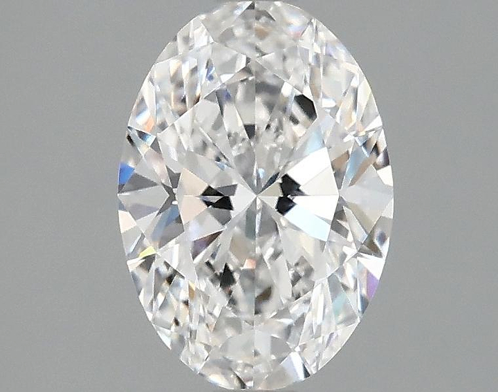 1.5 Carat Oval Shaped Ideal Cut VVS2 IGI Certified Lab Grown Diamond