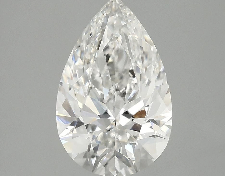 2.02 Carat Pear Shaped Ideal Cut VVS2 IGI Certified Lab Grown Diamond