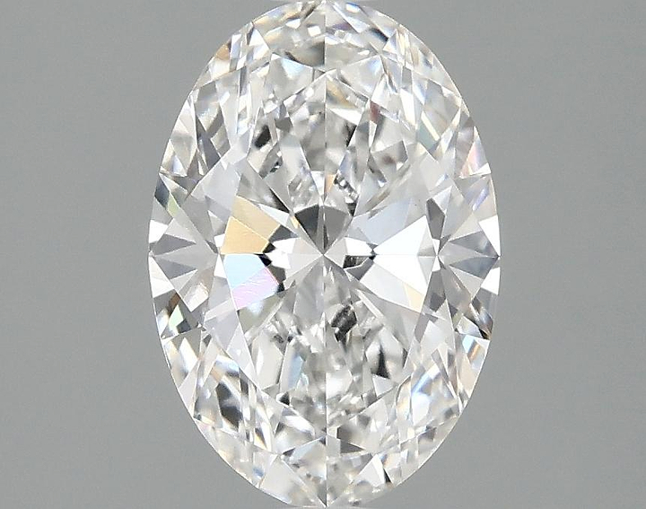1.48 Carat Oval Shaped Ideal Cut VVS2 IGI Certified Lab Grown Diamond