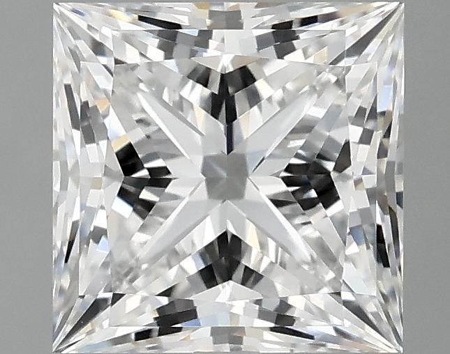 2.07 Carat Princess Shaped Ideal Cut VVS2 IGI Certified Lab Grown Diamond