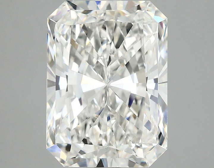 4.06 Carat Radiant Shaped Excellent Cut VVS2 IGI Certified Lab Grown Diamond