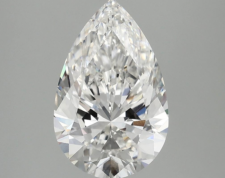 2.59 Carat Pear Shaped Ideal Cut VVS2 IGI Certified Lab Grown Diamond