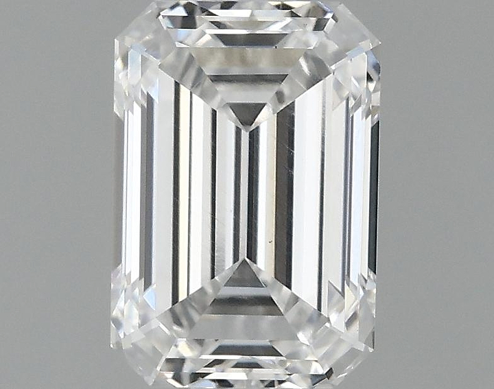 0.99 Carat Emerald Shaped Ideal Cut VS1 IGI Certified Lab Grown Diamond