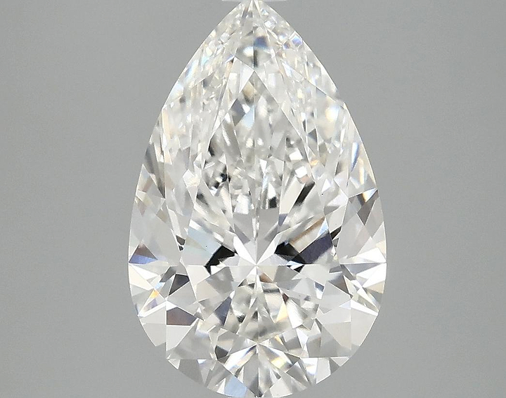 3.05 Carat Pear Shaped Ideal Cut VS1 IGI Certified Lab Grown Diamond