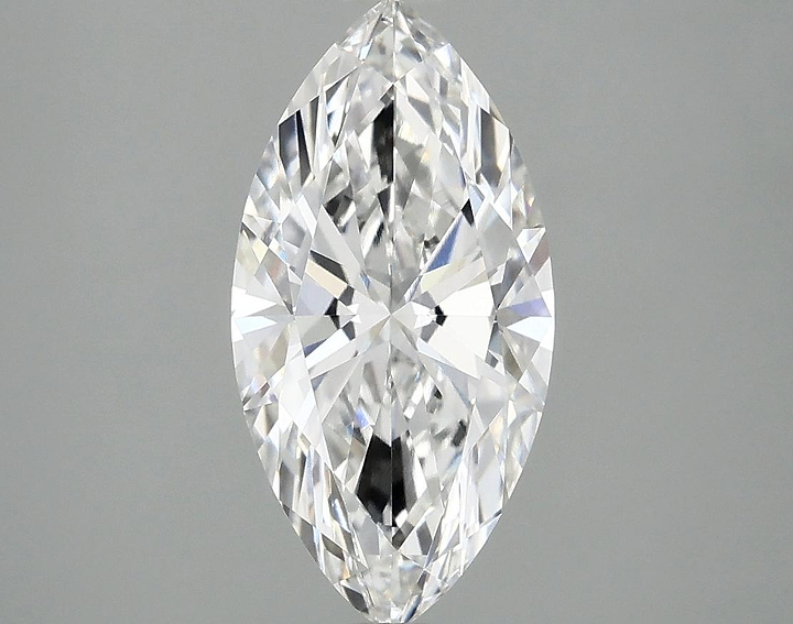2.04 Carat Marquise Shaped Ideal Cut VVS1 IGI Certified Lab Grown Diamond