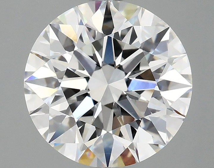 3.08 Carat Round Shaped Excellent Cut VS1 IGI Certified Lab Grown Diamond