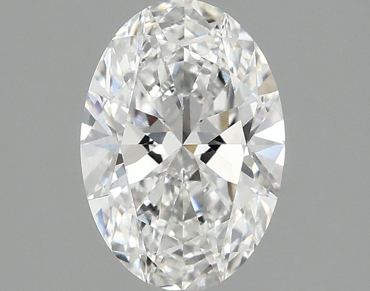 1.45 Carat Oval Shaped Ideal Cut VVS2 IGI Certified Lab Grown Diamond