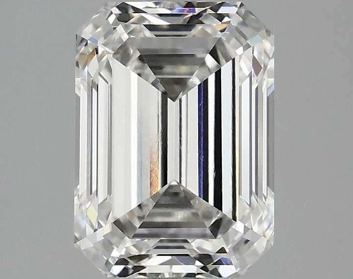 2.56 Carat Emerald Shaped Excellent Cut VVS2 IGI Certified Lab Grown Diamond