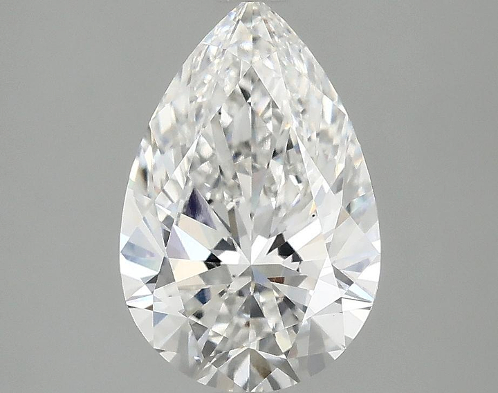 2.04 Carat Pear Shaped Excellent Cut VS1 IGI Certified Lab Grown Diamond