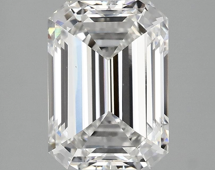 2.88 Carat Emerald Shaped Ideal Cut VS1 IGI Certified Lab Grown Diamond