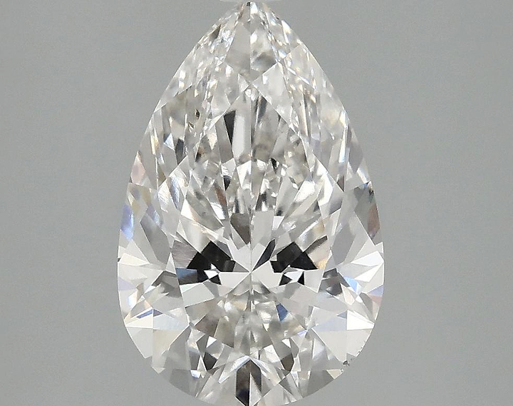 2.09 Carat Pear Shaped Ideal Cut VS2 IGI Certified Lab Grown Diamond