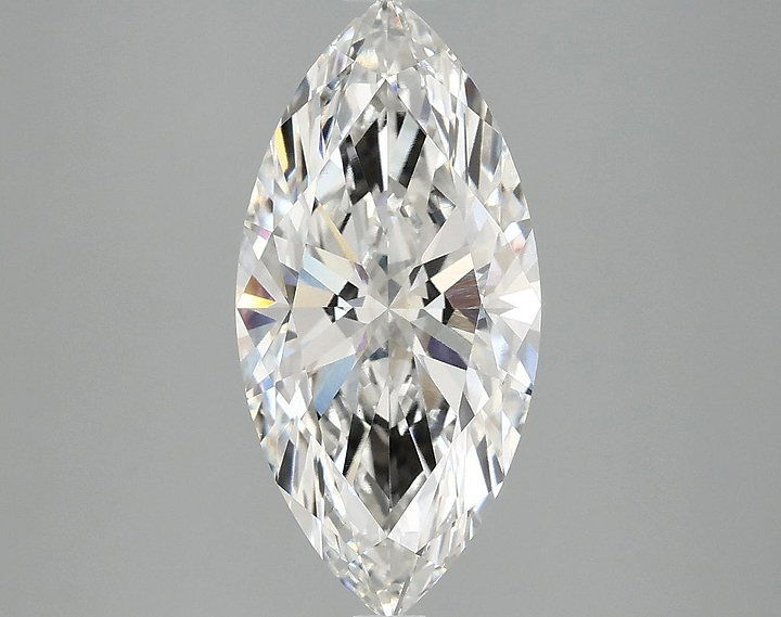 3.09 Carat Marquise Shaped Excellent Cut VS1 IGI Certified Lab Grown Diamond
