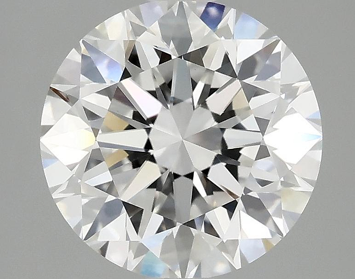 3.05 Carat Round Shaped Excellent Cut VVS2 IGI Certified Lab Grown Diamond