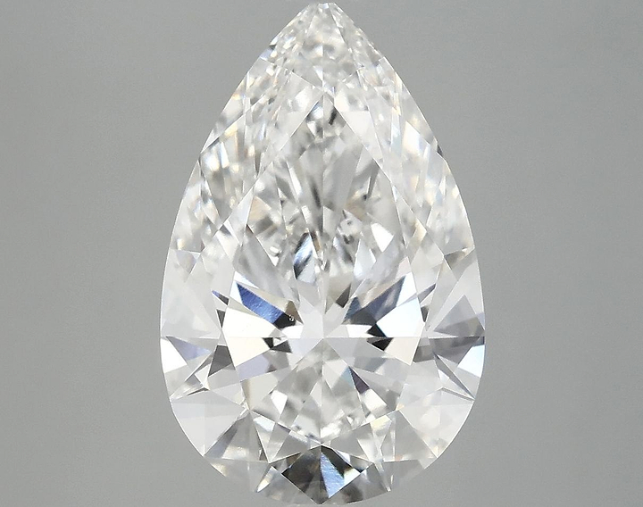 4.04 Carat Pear Shaped Ideal Cut VS1 IGI Certified Lab Grown Diamond