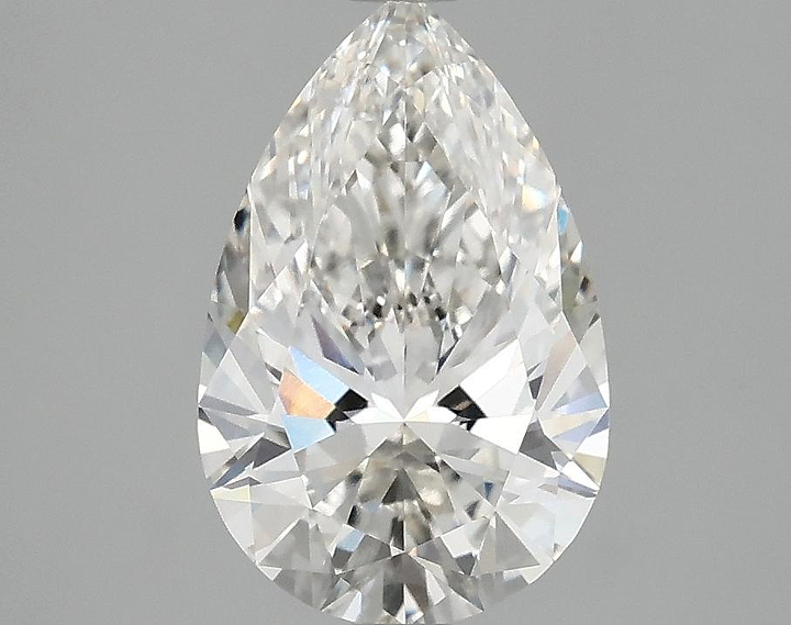 2.09 Carat Pear Shaped Ideal Cut VVS2 IGI Certified Lab Grown Diamond
