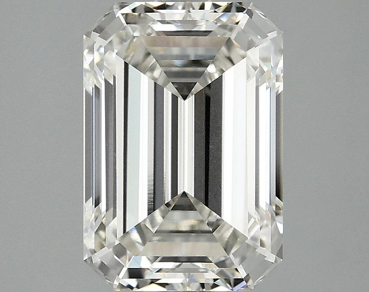 3.02 Carat Emerald Shaped Ideal Cut VS1 IGI Certified Lab Grown Diamond
