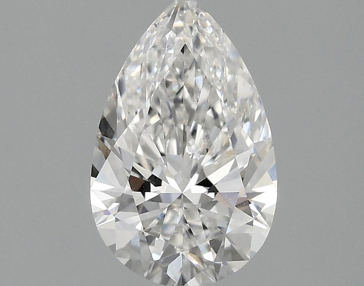1.09 Carat Pear Shaped Ideal Cut VVS2 IGI Certified Lab Grown Diamond
