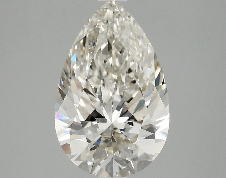 2.5 Carat Pear Shaped Ideal Cut VS1 IGI Certified Lab Grown Diamond