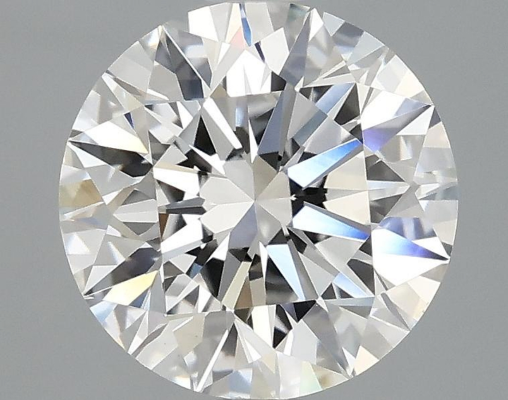 2.58 Carat Round Shaped Excellent Cut VS1 IGI Certified Lab Grown Diamond