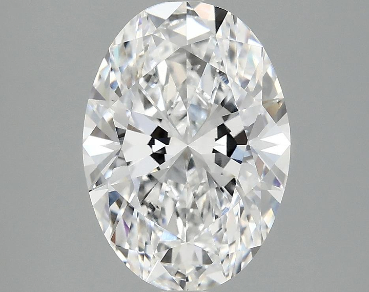 2.52 Carat Oval Shaped Ideal Cut VVS2 IGI Certified Lab Grown Diamond