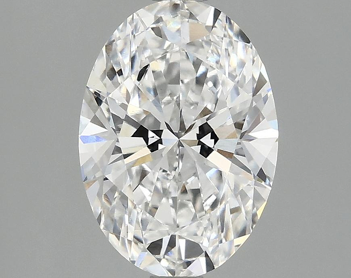 2.1 Carat Oval Shaped Ideal Cut VS1 IGI Certified Lab Grown Diamond