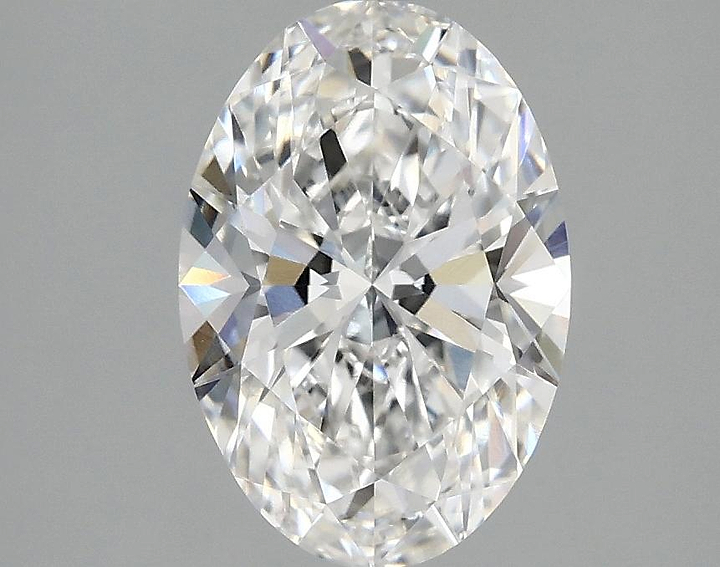 1.86 Carat Oval Shaped Ideal Cut VVS2 IGI Certified Lab Grown Diamond
