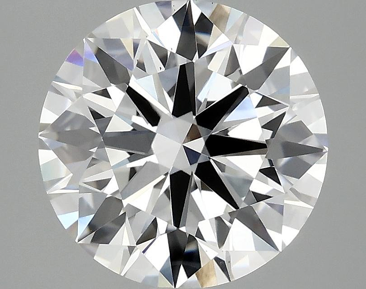 3.09 Carat Round Shaped Ideal Cut VS1 IGI Certified Lab Grown Diamond