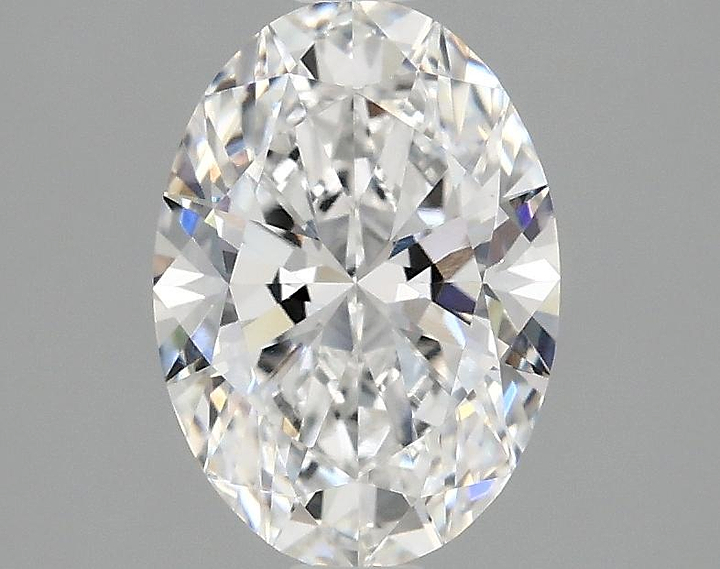 1.57 Carat Oval Shaped Ideal Cut VVS2 IGI Certified Lab Grown Diamond