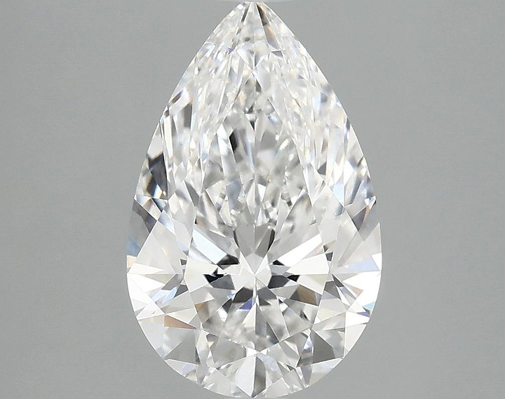 2.02 Carat Pear Shaped Ideal Cut VVS2 IGI Certified Lab Grown Diamond
