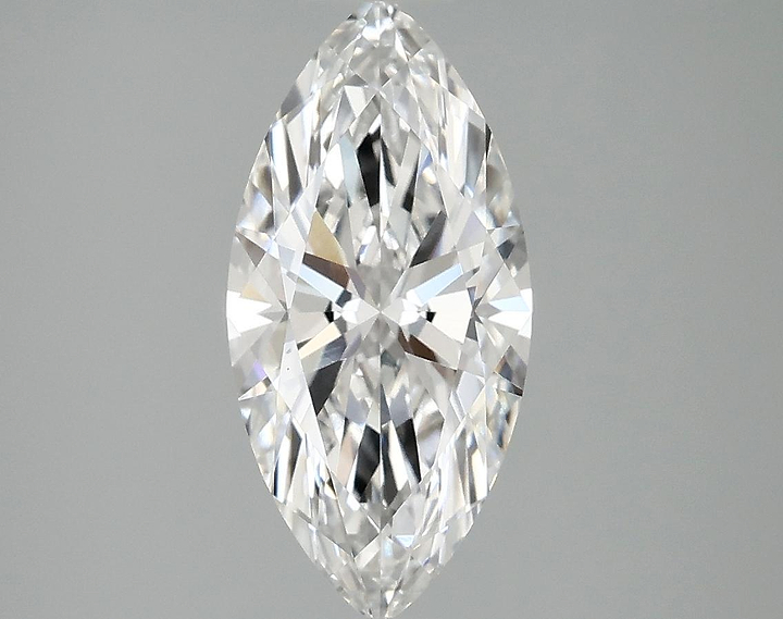 2.01 Carat Marquise Shaped Excellent Cut VVS2 IGI Certified Lab Grown Diamond