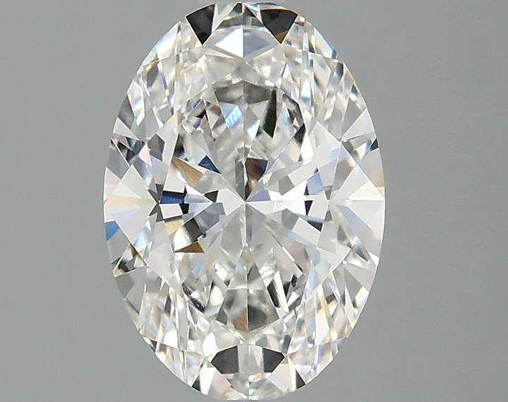 1.54 Carat Oval Shaped Ideal Cut VVS2 IGI Certified Lab Grown Diamond