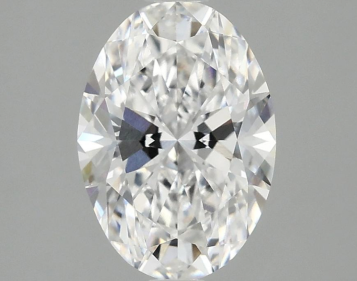 2.03 Carat Oval Shaped Ideal Cut VVS2 IGI Certified Lab Grown Diamond