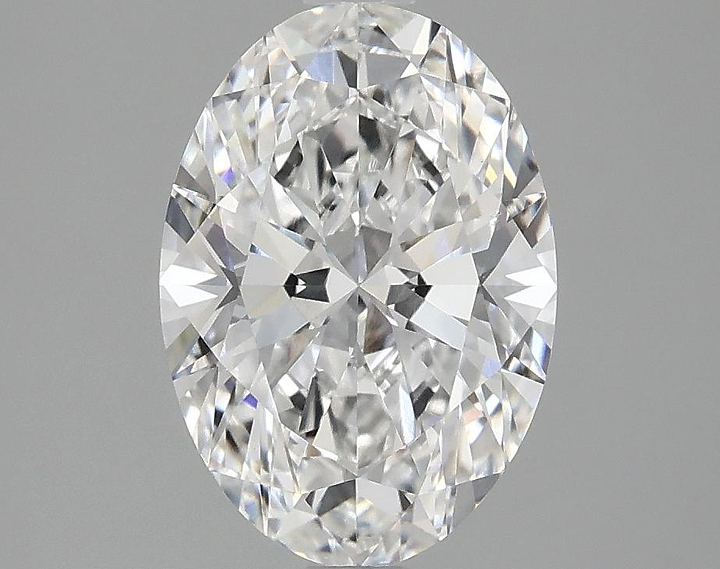 2.1 Carat Oval Shaped Ideal Cut VVS2 IGI Certified Lab Grown Diamond