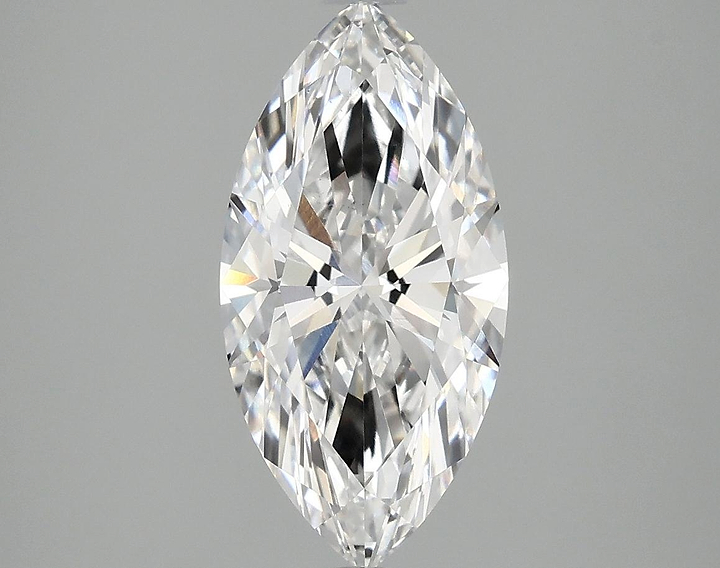 2.08 Carat Marquise Shaped Ideal Cut VS2 IGI Certified Lab Grown Diamond