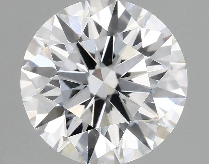1.54 Carat Round Shaped Ideal Cut VS2 IGI Certified Lab Grown Diamond