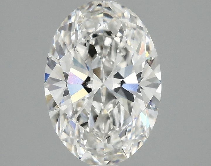 2.09 Carat Oval Shaped Ideal Cut VVS2 IGI Certified Lab Grown Diamond