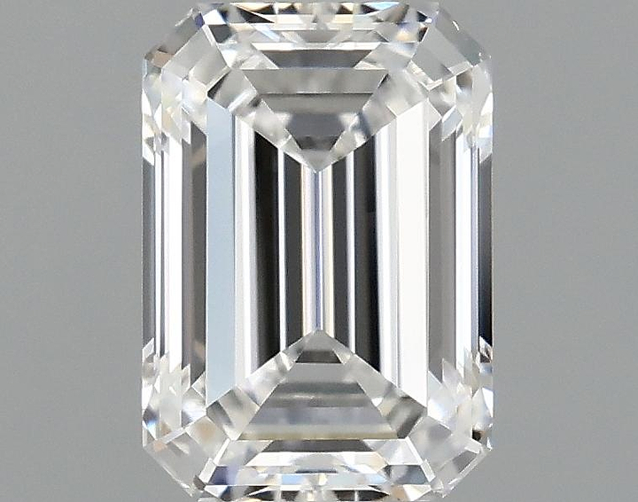 1.04 Carat Emerald Shaped Ideal Cut VVS1 IGI Certified Lab Grown Diamond