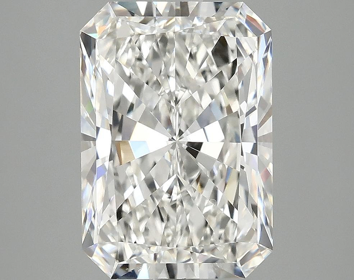 3.77 Carat Radiant Shaped Ideal Cut VVS2 IGI Certified Lab Grown Diamond