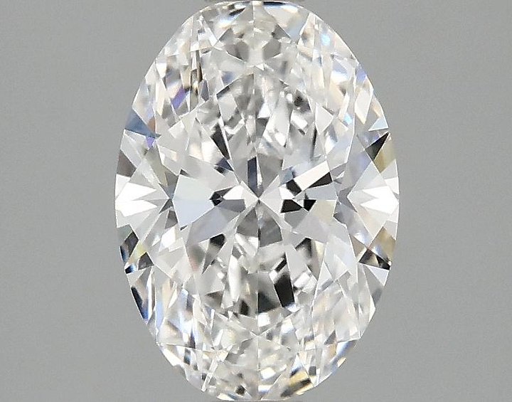 1.47 Carat Oval Shaped Ideal Cut VVS2 IGI Certified Lab Grown Diamond