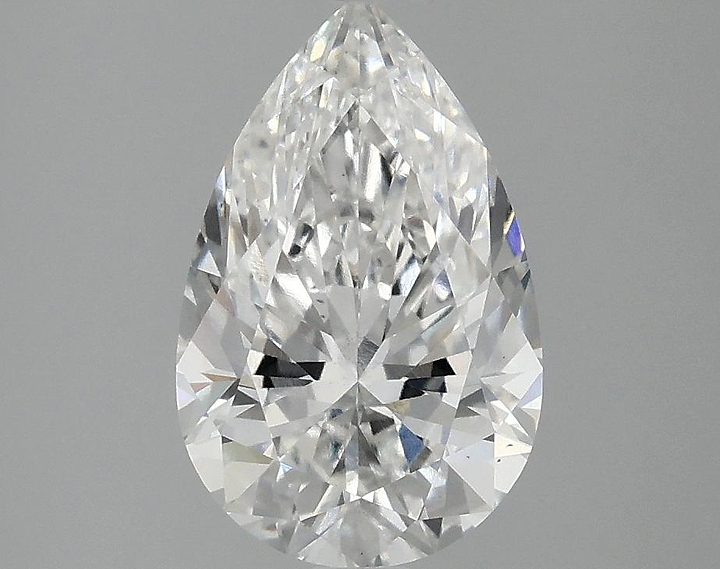 2.05 Carat Pear Shaped Ideal Cut VS2 IGI Certified Lab Grown Diamond