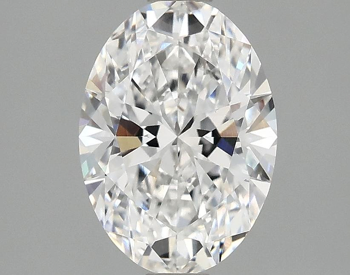 1.64 Carat Oval Shaped Ideal Cut VVS2 IGI Certified Lab Grown Diamond