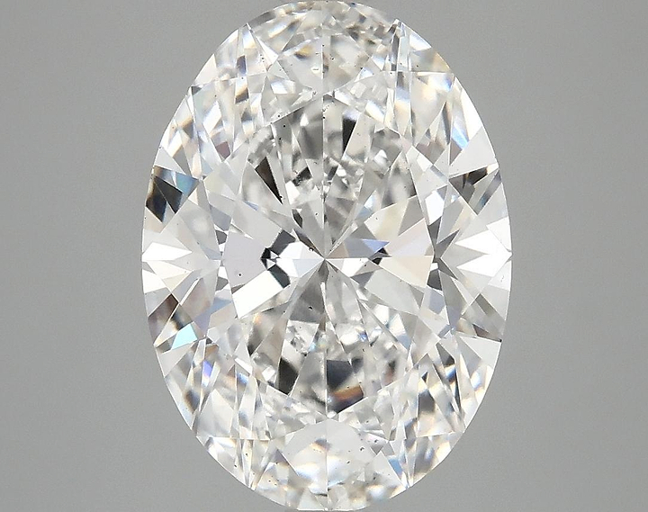 4.06 Carat Oval Shaped Ideal Cut SI1 IGI Certified Lab Grown Diamond