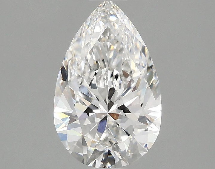 1.57 Carat Pear Shaped Ideal Cut VS1 IGI Certified Lab Grown Diamond