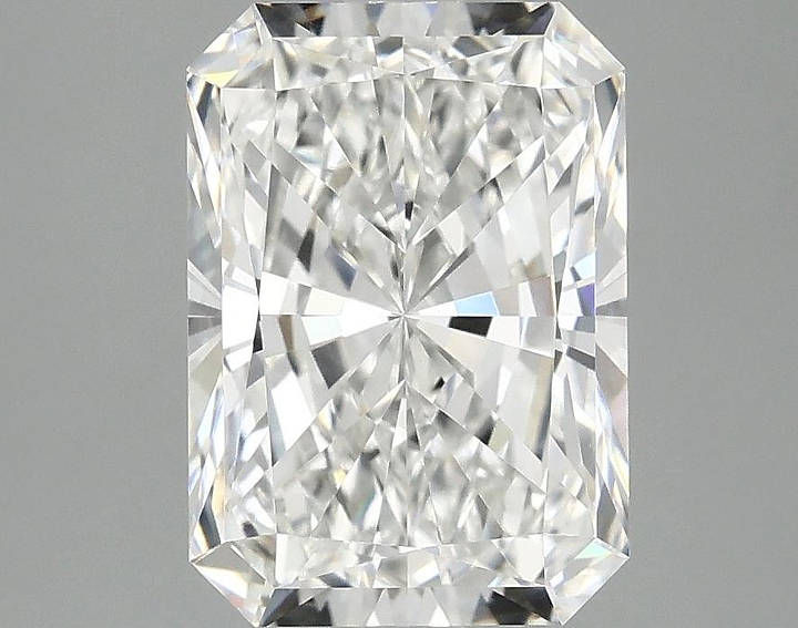 3.01 Carat Radiant Shaped Ideal Cut VVS2 IGI Certified Lab Grown Diamond