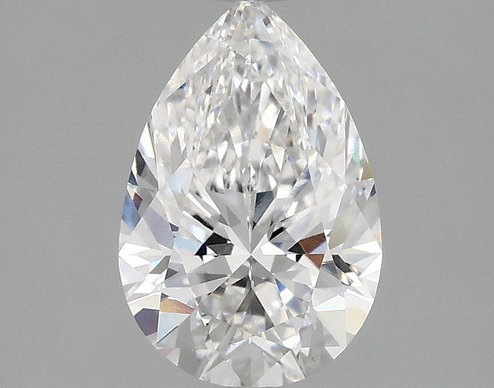 1.53 Carat Pear Shaped Excellent Cut VS1 IGI Certified Lab Grown Diamond