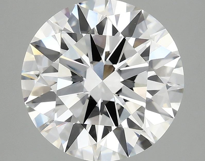 3.06 Carat Round Shaped Ideal Cut VVS2 IGI Certified Lab Grown Diamond